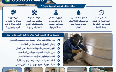شركة لحام خزانات فيبر جلاس بجدة